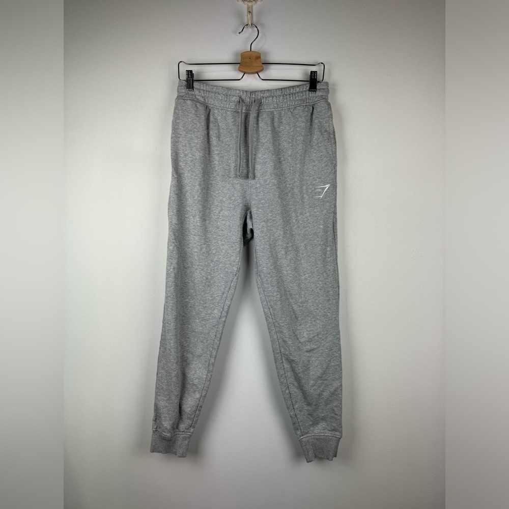 Gymshark Gray Heather Joggers, Size Medium
